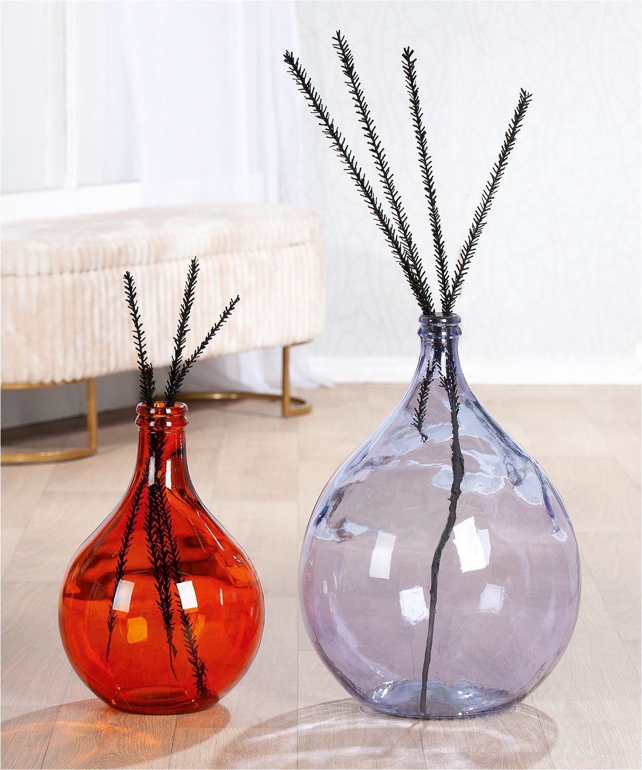 GILDE Bodenvase Bodenvase rund Cordoba