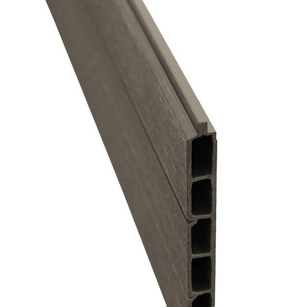 Prestige Home Gartenzaun WPC Sichtschutzzaun CORTEZA, Stecksystem, Wetterfest, Splitterfrei, UV-beständig – kein Ausbleichen