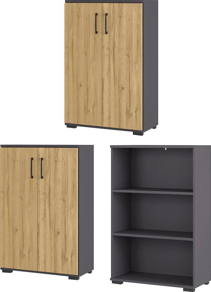 GERMANIA Büromöbel-Set GW-Profi 3.0, (Set, 3-tlg)