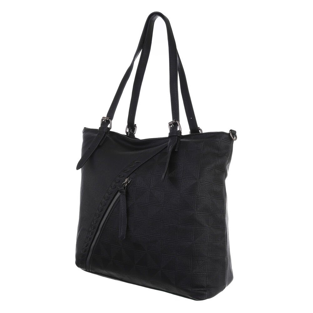 Ital-Design Schultertasche Mittelgroße, Damentasche used Look günstig online kaufen