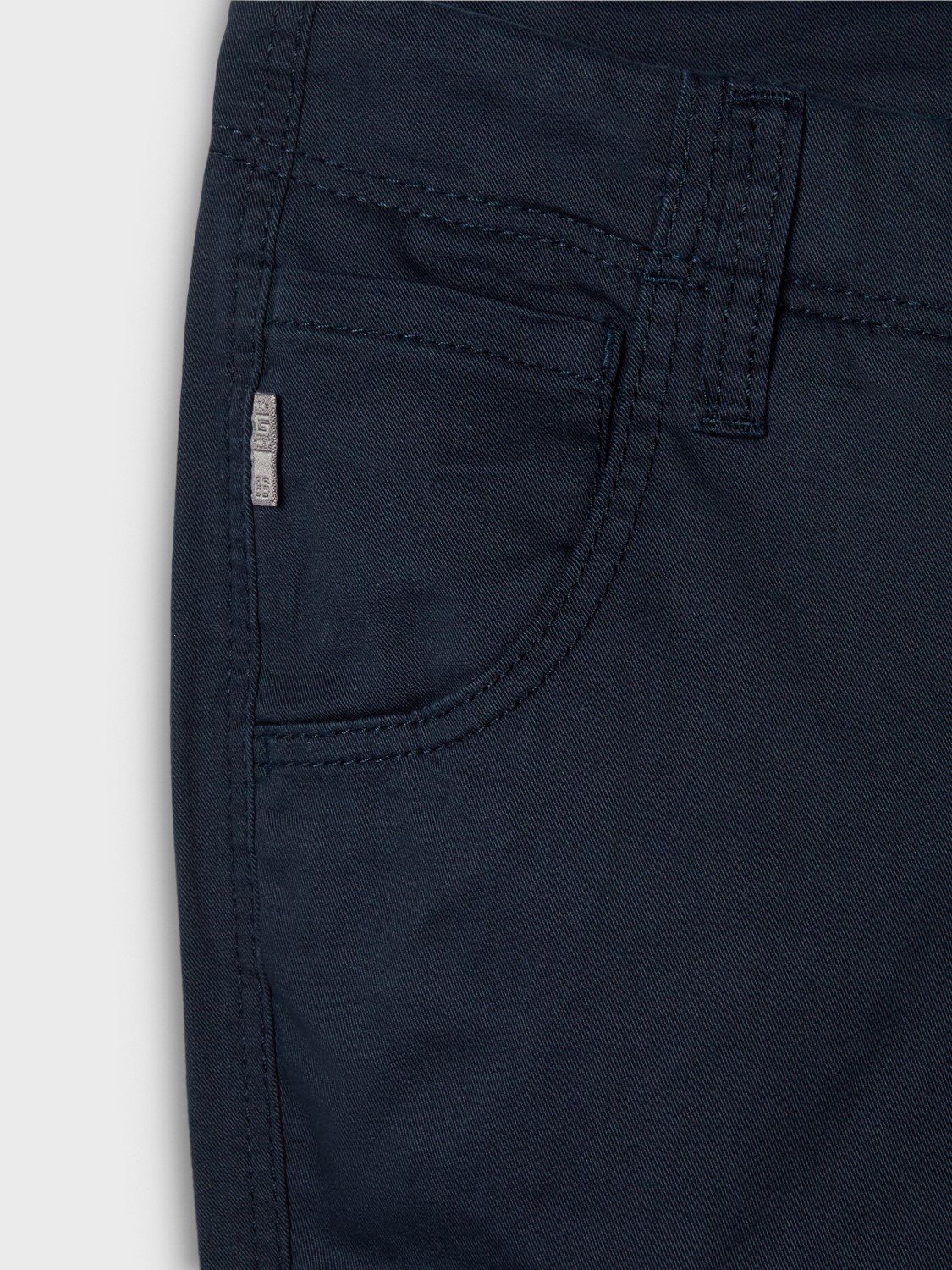 Name It Cargohose Cargo für Freizeithose NKMRYAN für Unisex Baumwolle Regular Fit unifarben elastisch Reißverschluss – Bild 2 von 3