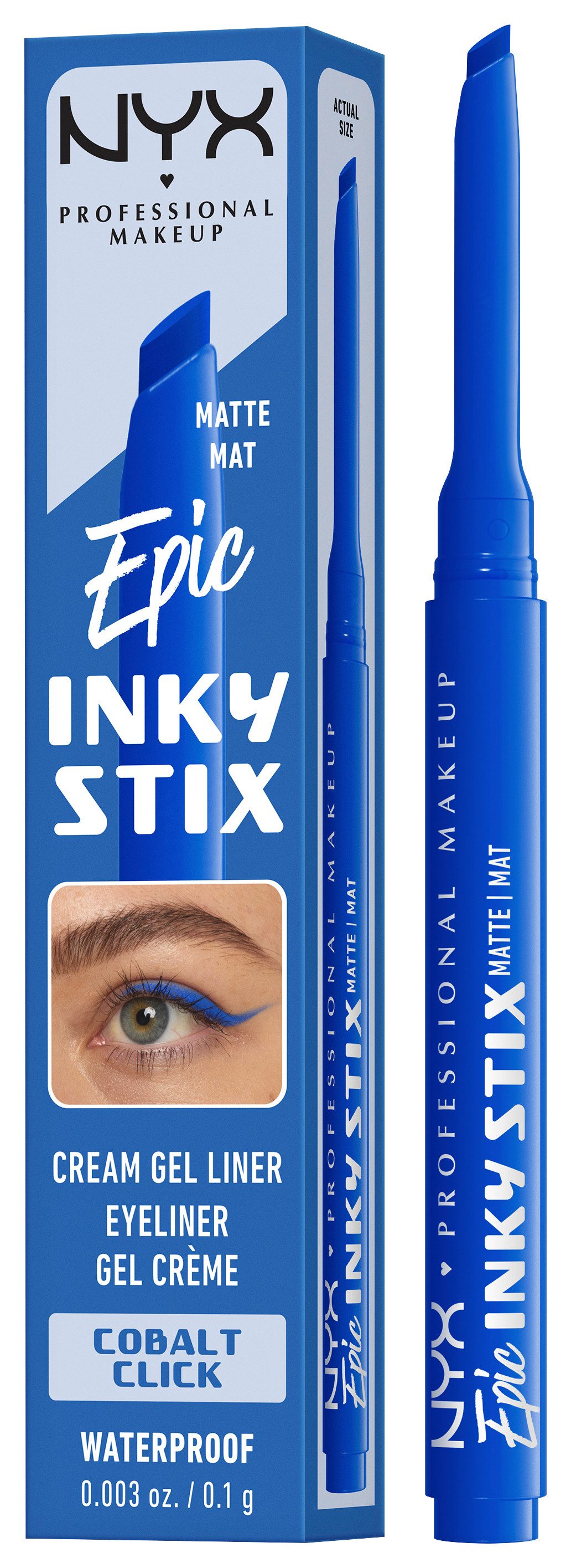 NYX Eyeliner NYX Professional Makeup Epic Inky Stix Cream Gel Eyeliner