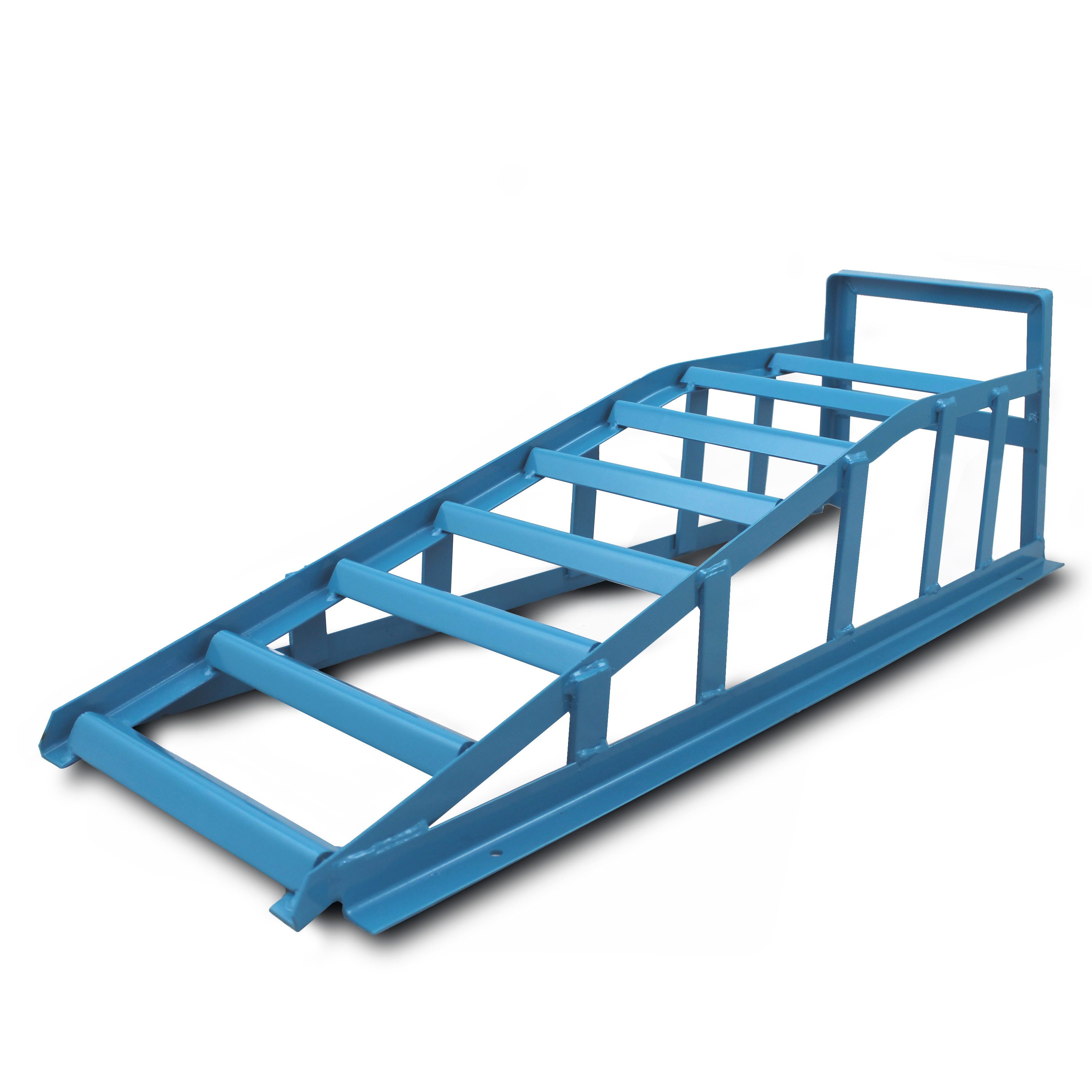 Bituxx Auffahrrampe 1 Paar 1500kg Blau (2er Set, 2-St., MS-11397), belastbar bis 1500kg je Rampe, für Reifenbreite bis 240mm – Bild 5 von 5