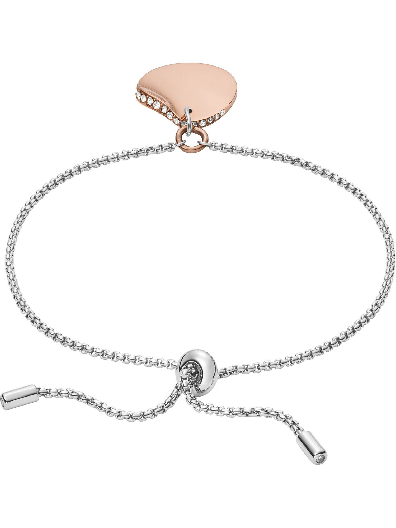 SKAGEN Edelstahlarmband Skagen Damen-Armband Edelstahl Glasstein