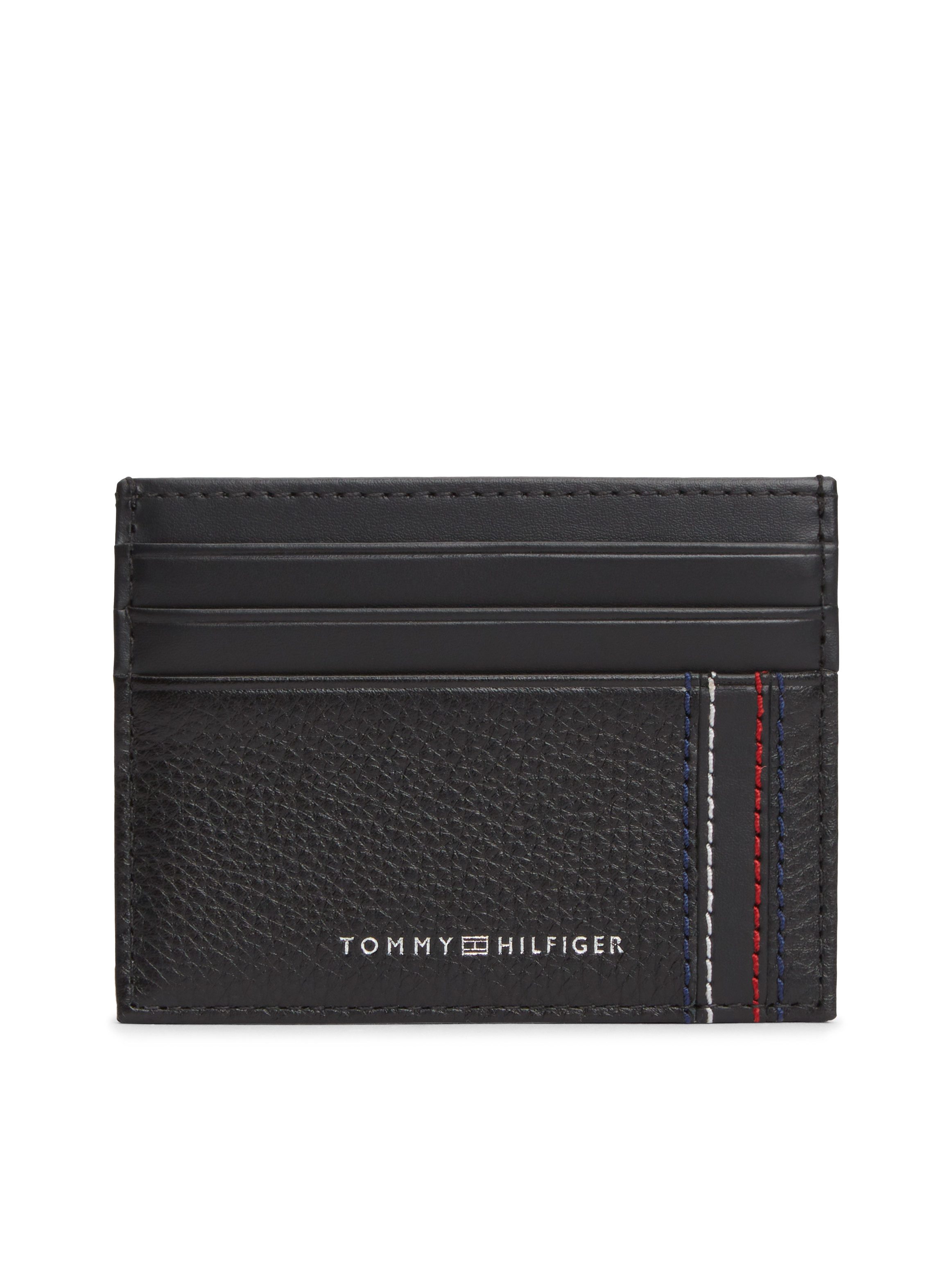 Tommy Hilfiger Kartenetui TH CENTRAL CC HOLDER, Unisex, Minigeldbeutel, Portemonneai mit Logoschriftzug