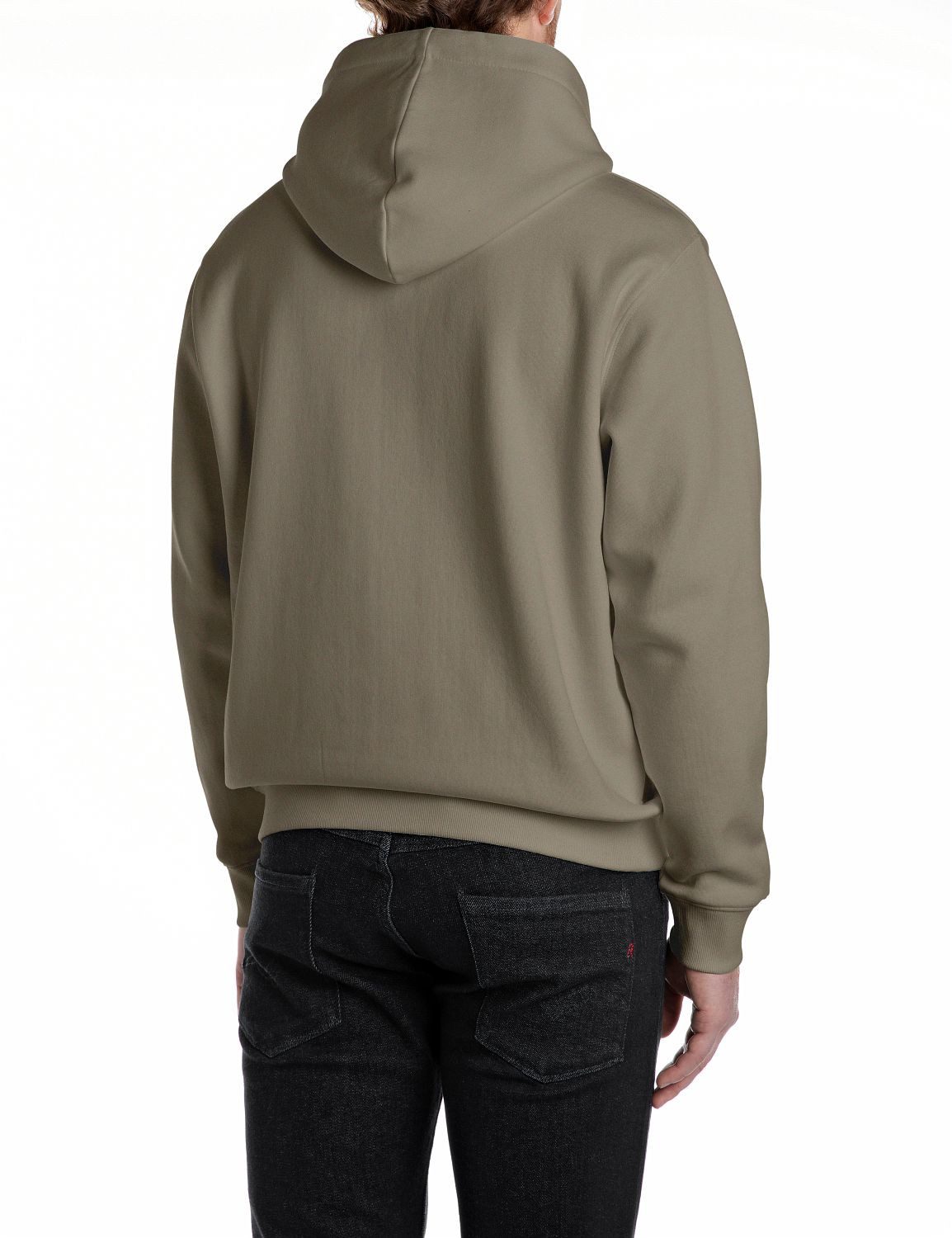 Replay Kapuzensweatshirt mit großem Markenprint vorn günstig online kaufen