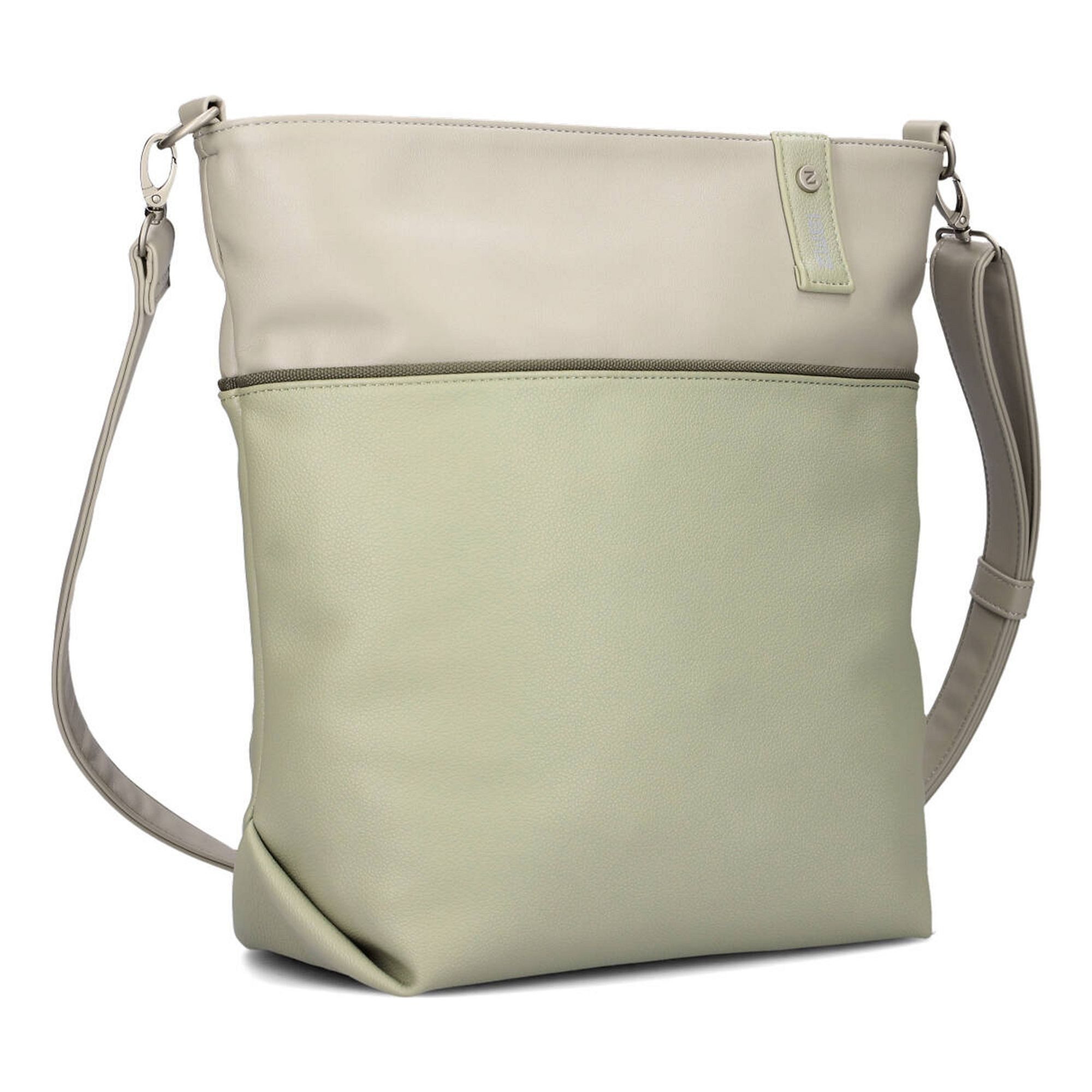 Zwei Schultertasche Jana, Polyurethan