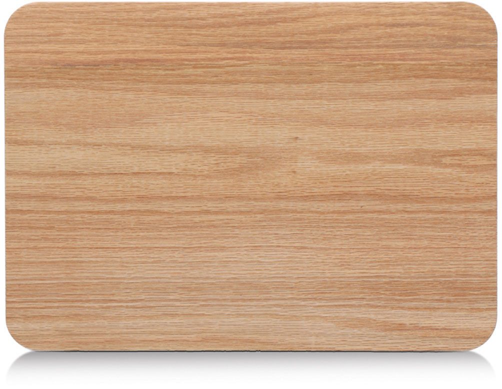 Zeller Present Schneidebrett Servierbrett, Eiche, Eichenholz, Brett aus natürlichem Material