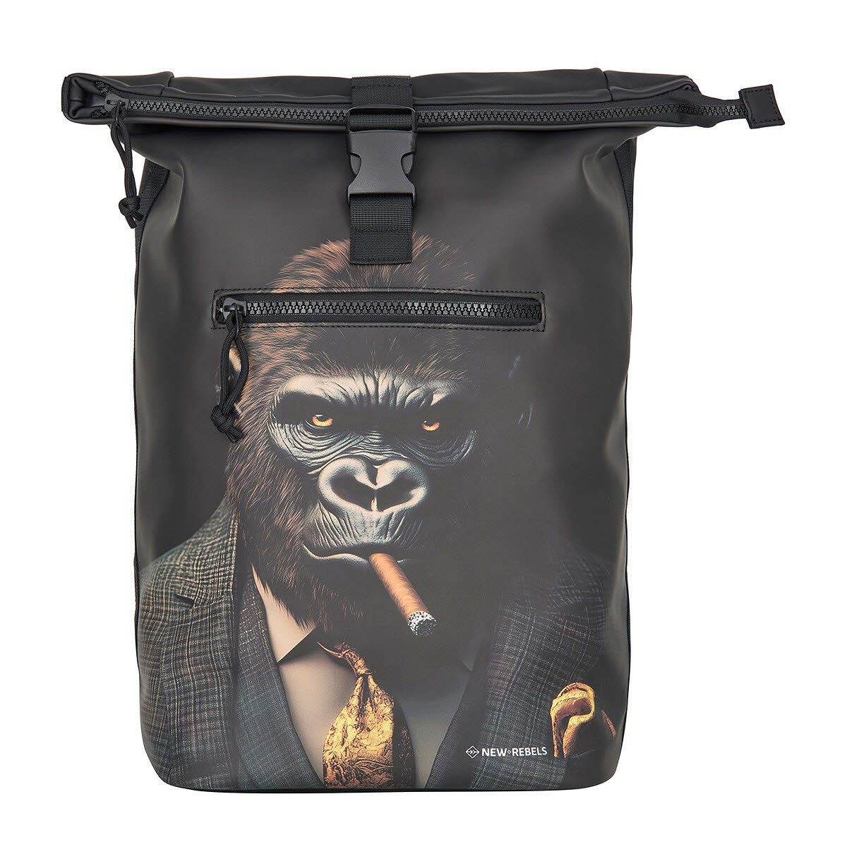 NEW REBELS Freizeitrucksack Rolltop 16l - New York