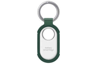 Samsung Schlüsselanhänger Rugged Case für Samsung Galaxy SmartTag2, Schutzhülle aus Silikon mit Karabiner Ring