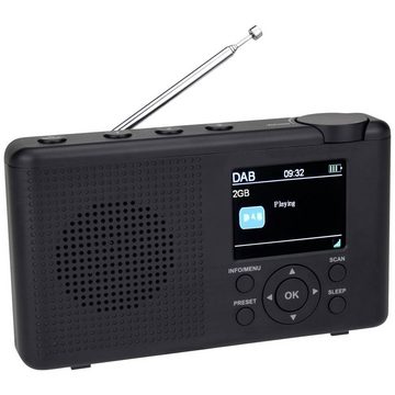 Reflexion Tragbares DAB-Radio mit Akku Radio (wiederaufladbar)