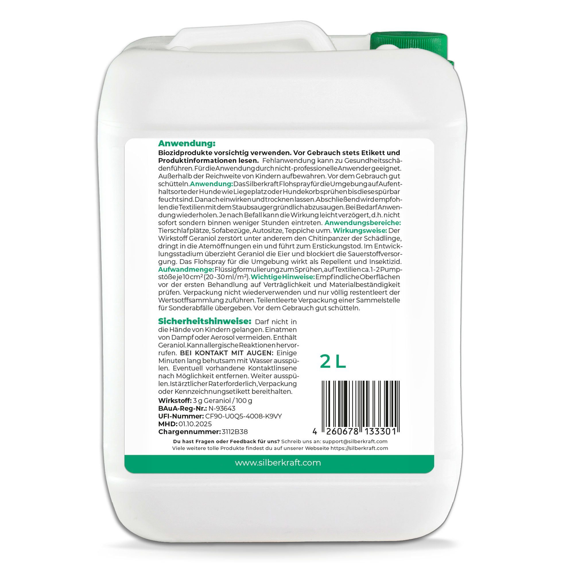 1-St. 2000 die ml, Flohspray Umgebung, thies für Insektenspray