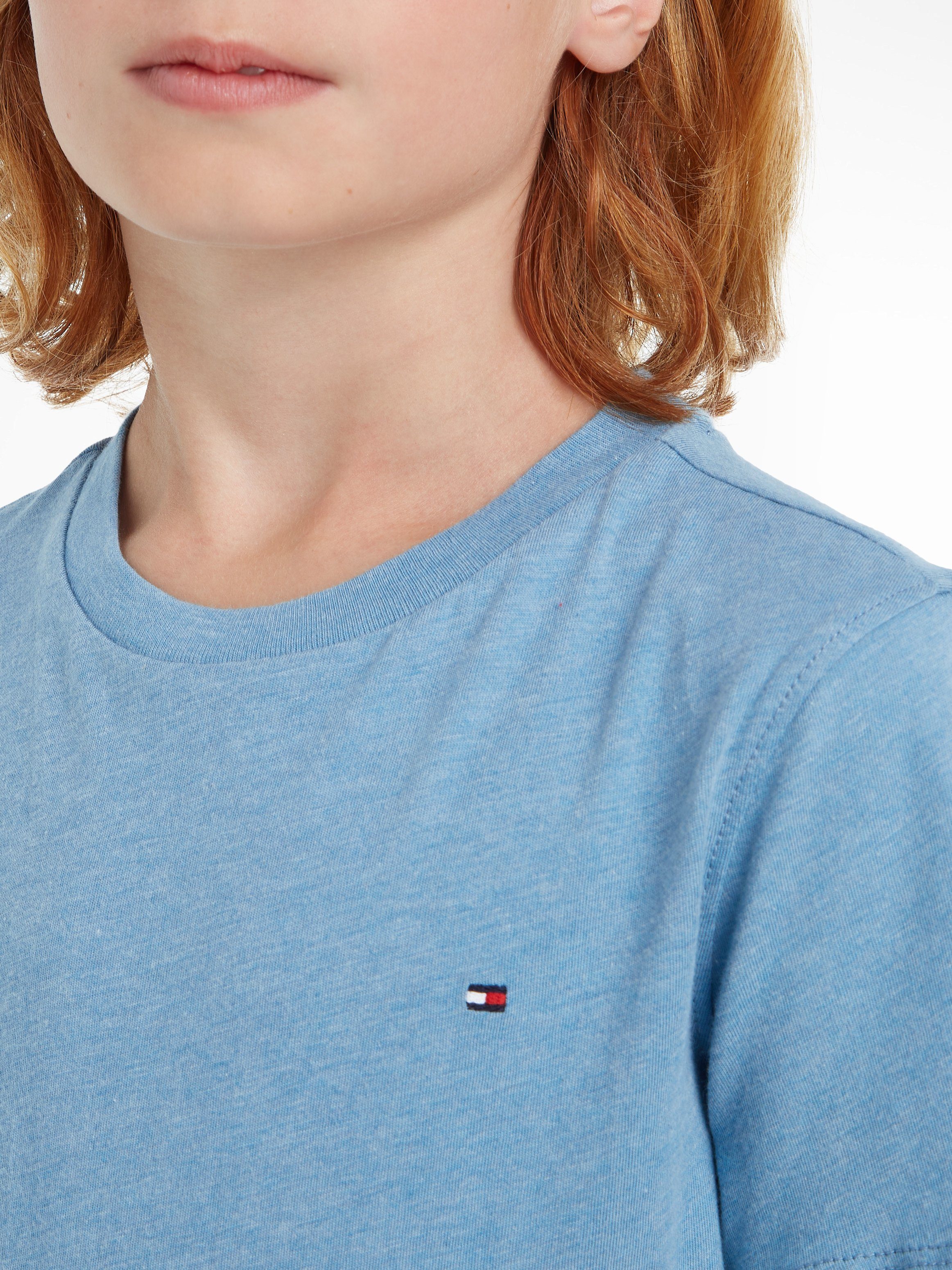 Tommy Hilfiger T-Shirt BOYS BASIC CN KNIT für Kinder bis 16 Jahre