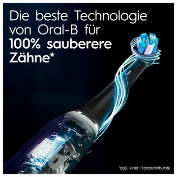 Oral-B Elektrische Zahnbürste iO Series 10 Luxe Edition, Aufsteckbürsten: 1 St., Magnet-Technologie