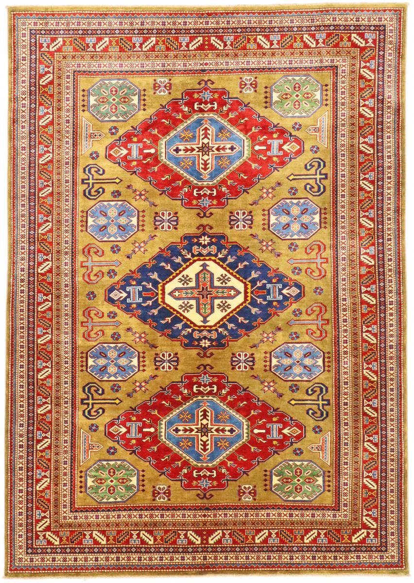 Orientteppich Afghan Shirvan 186x264 Handgeknüpfter Orientteppich, Nain Trading, rechteckig, Höhe: 12 mm