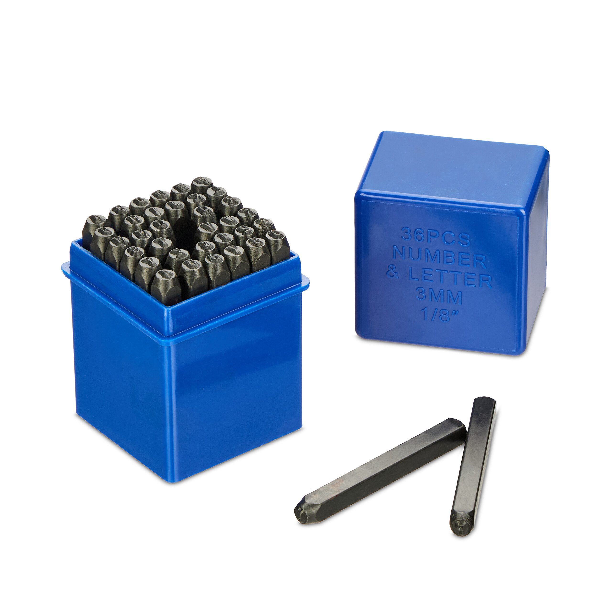 Motivstanzer Schlagbuchstaben Set 3 mm