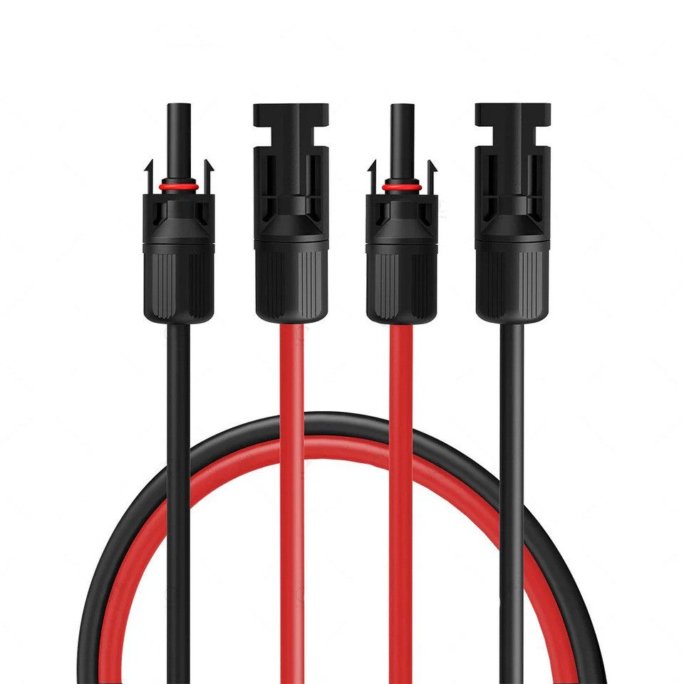 PV-Kabel 10 m mit MC4-Steckern – Solarkabel für Modul & Wechselrichter Solarkabel