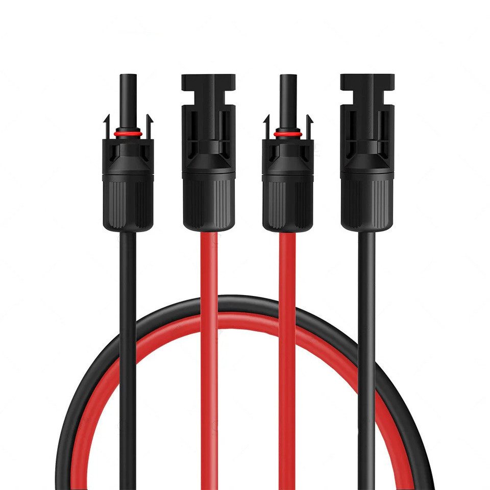 Paket.ag PV-Kabel 10 m mit MC4-Steckern – Solarkabel für Modul & Wechselrichter Solarkabel
