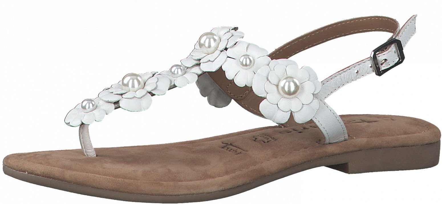 Tamaris »MINU« Sandale mit schönen Blüten verziert | OTTO