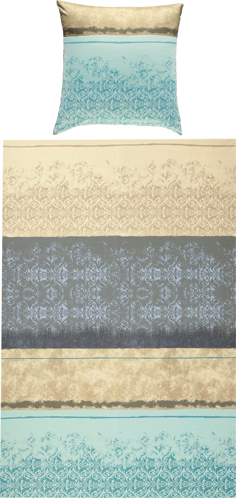 Erwin Müller Bettwäsche Bettwäsche, Mako-Satin, Grafik