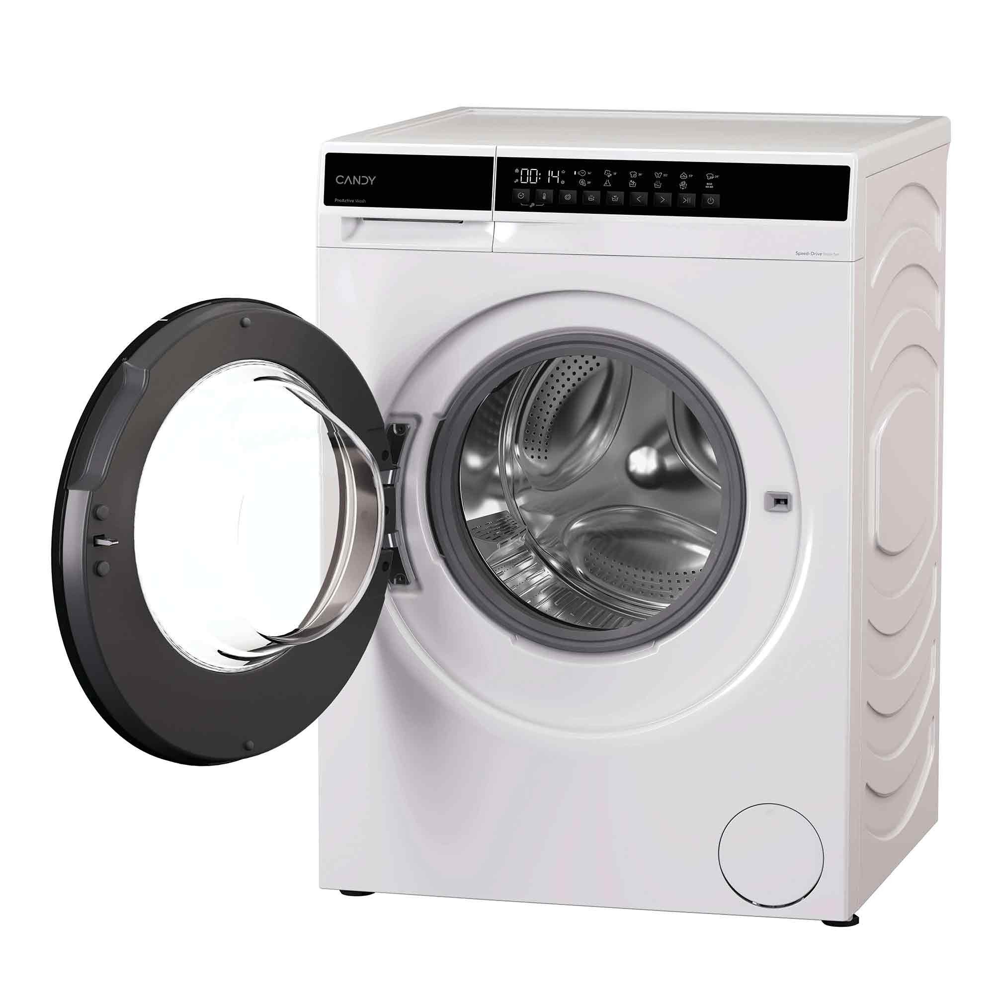 Candy Waschmaschine EY 27SB7-S, 7 kg, 1200 U/min, ProActiveWash, Dampffunktion, Startzeitvorwahl, Digitaldisplay