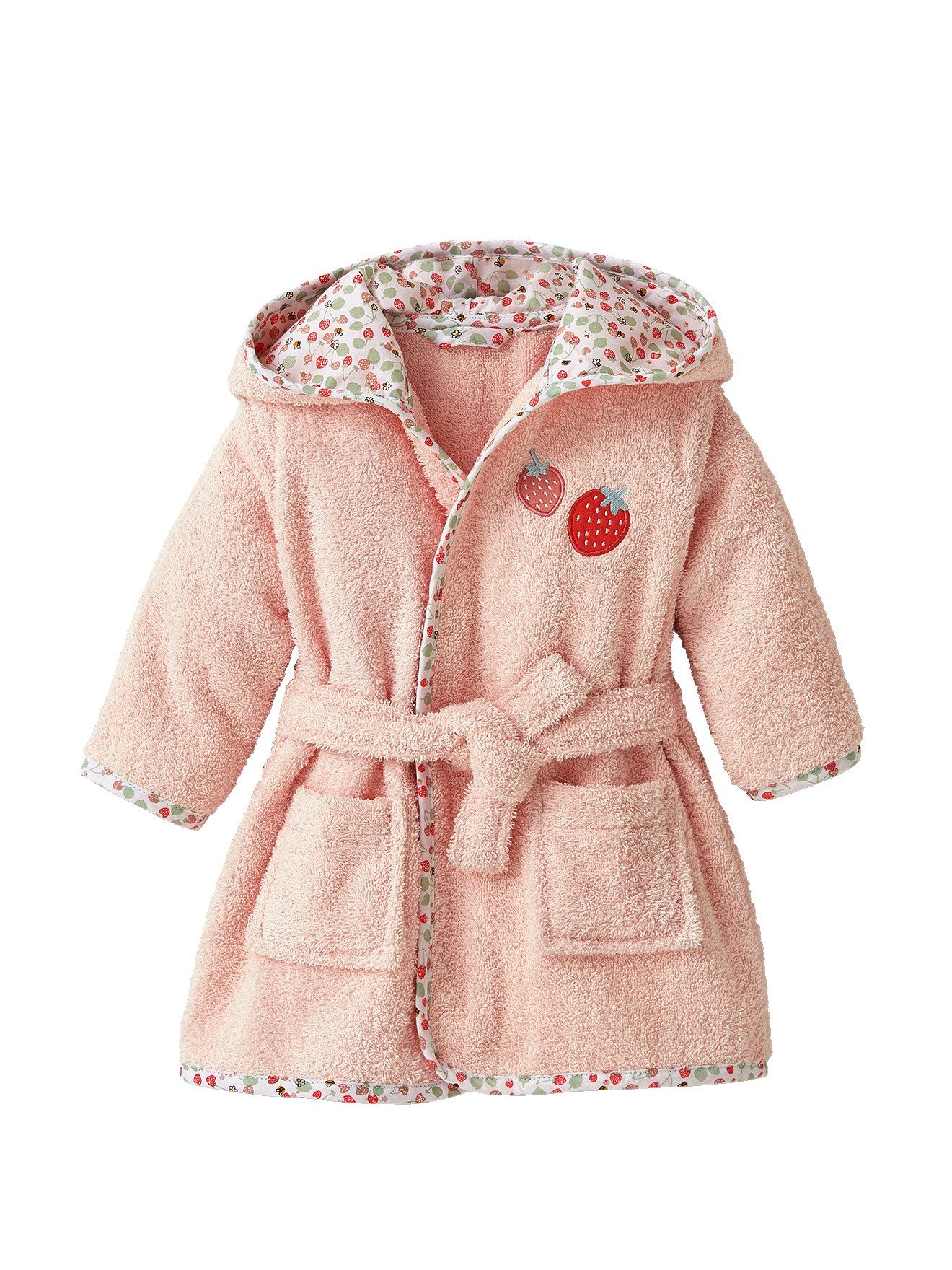 vertbaudet Bademantel Baby Bademantel BIENENGARTEN, Frottee