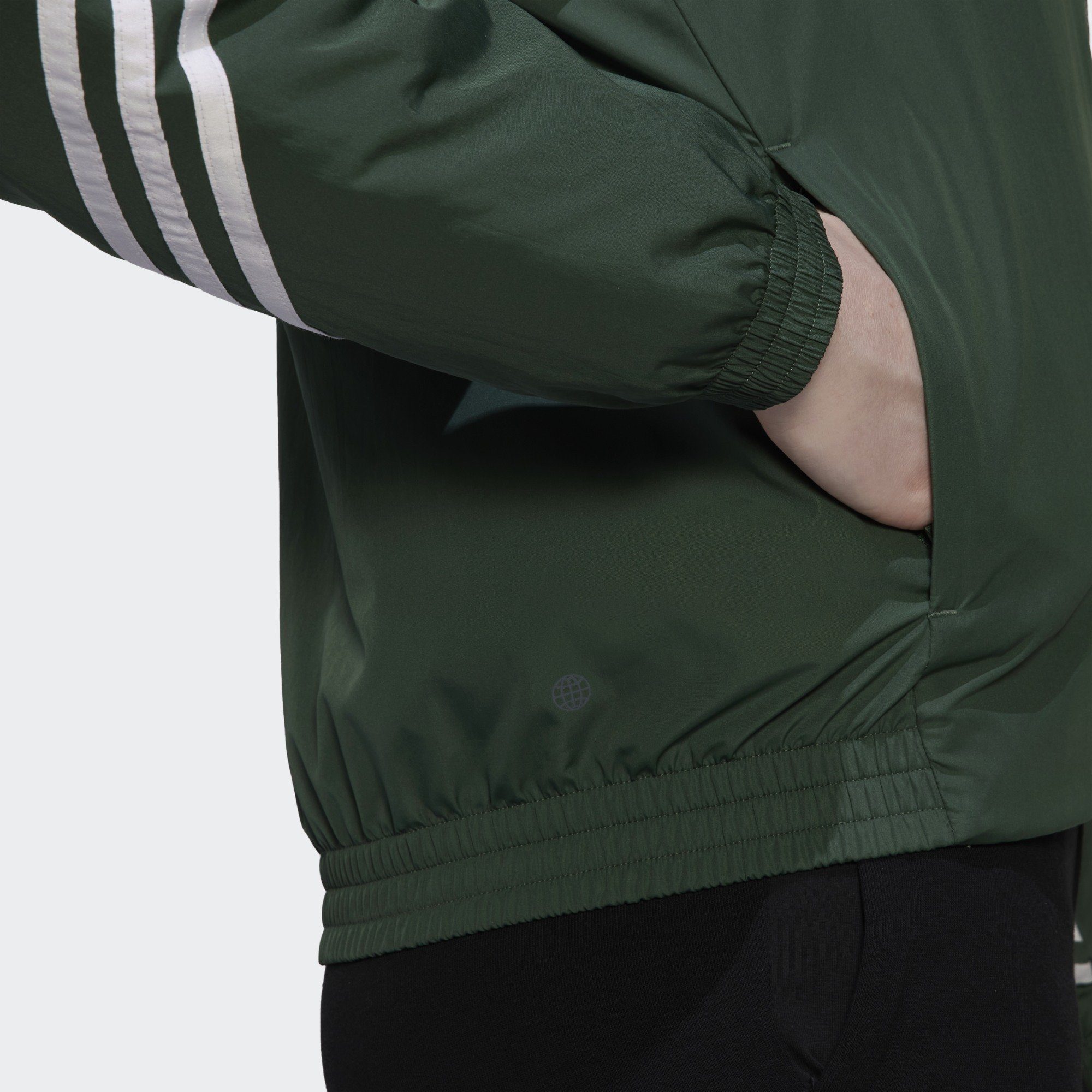 Green TO Green Sportswear JACKE Funktionsjacke BACK Linen HOODED Oxide SPORT adidas /