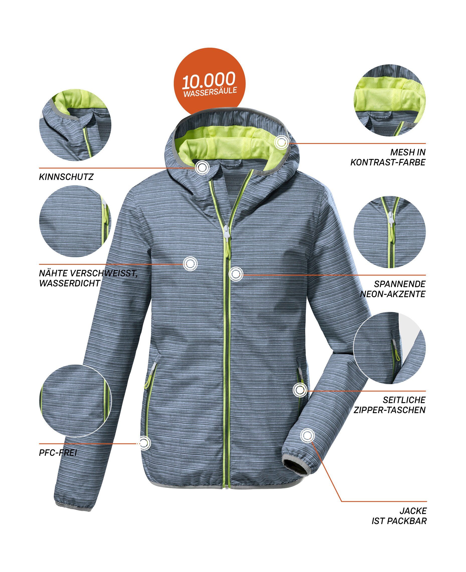 WMN dunkelblau JCKT 3 Outdoorjacke Killtec KOS