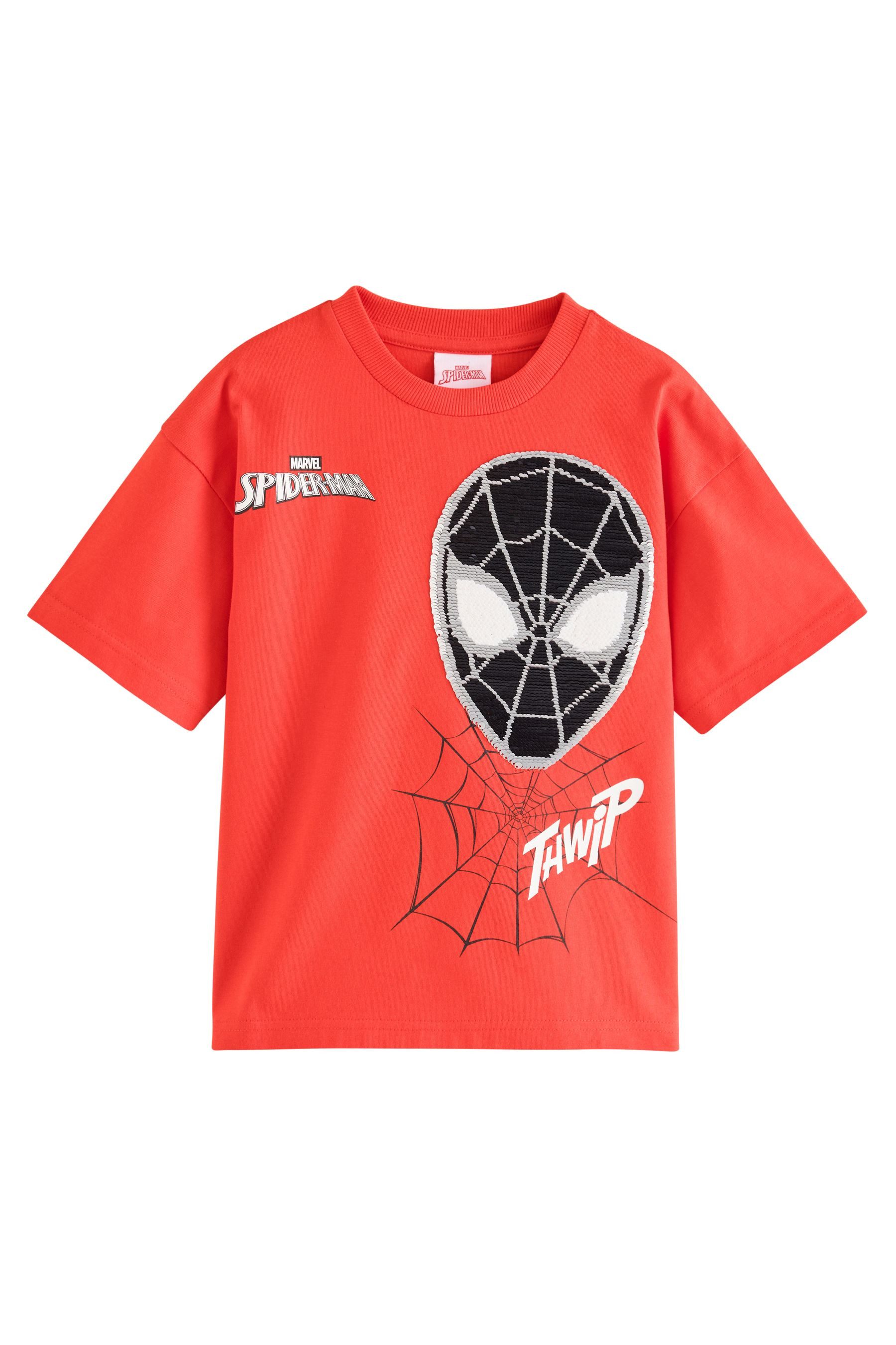 Next T-Shirt Kurzarm-T-Shirt, Spiderman (1-tlg)