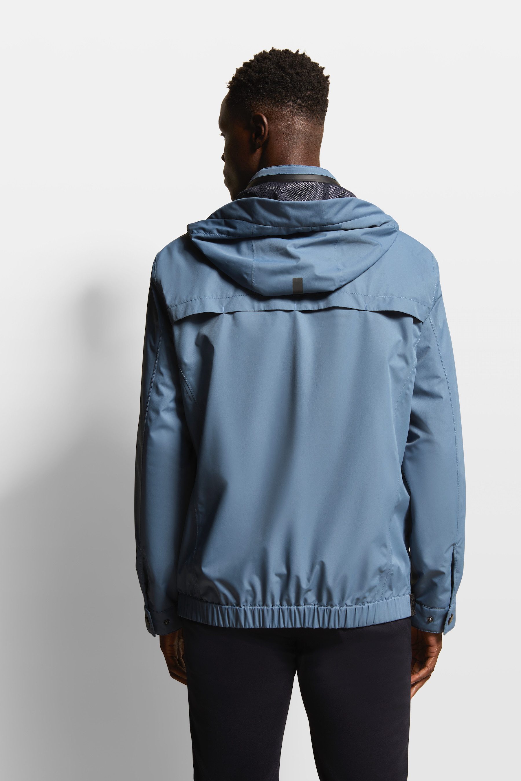 bugatti Langjacke mit abnehmbarer Kapuze günstig online kaufen