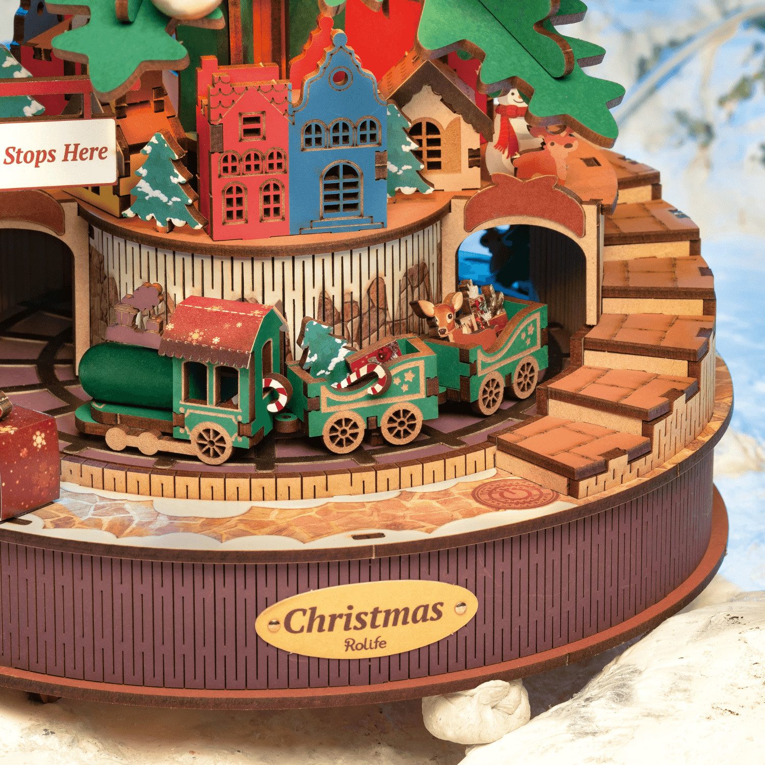 Robotime 3D-Puzzle Robotime Weihnachtsbaum ?, mit Melodie 3D Puzzle, 319 Pu günstig online kaufen