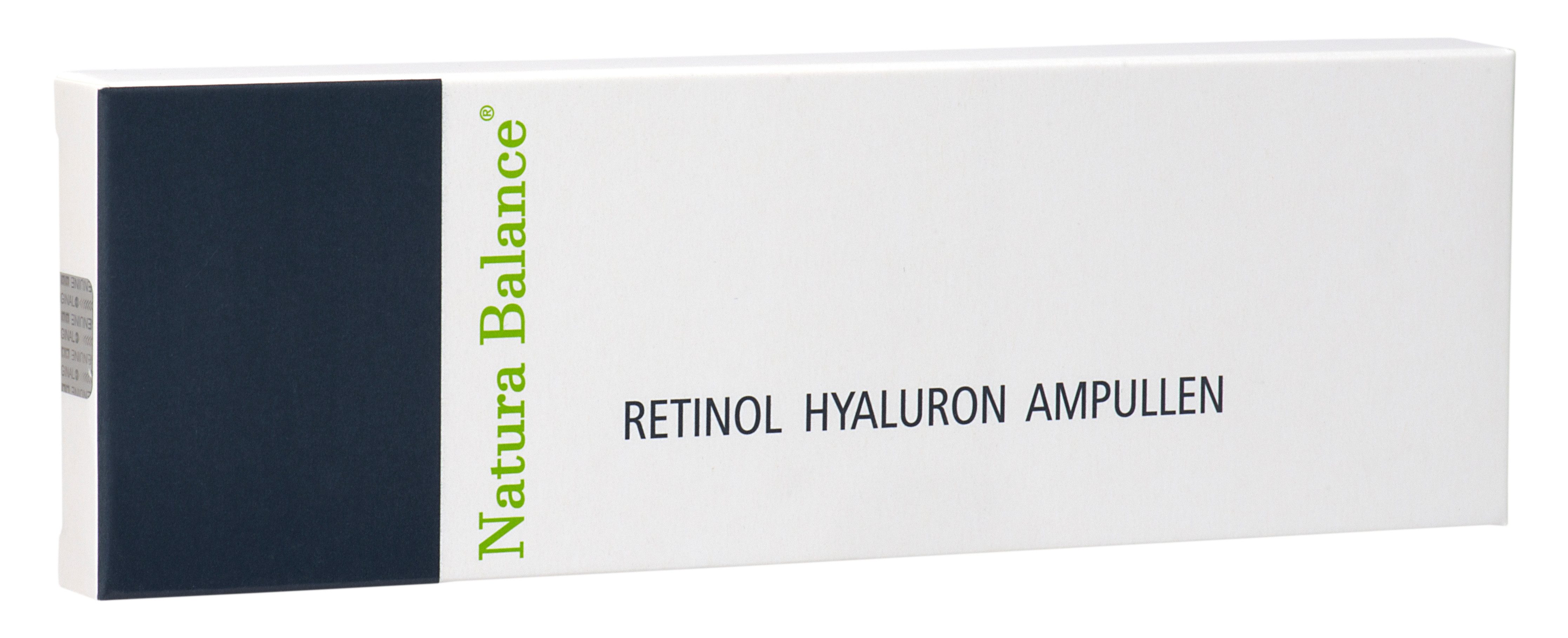 Natura Balance Gesichtspflege 15x 2ml Retinol Hyaluron Ampullen Hyaluronsäure B5 Vitamin A