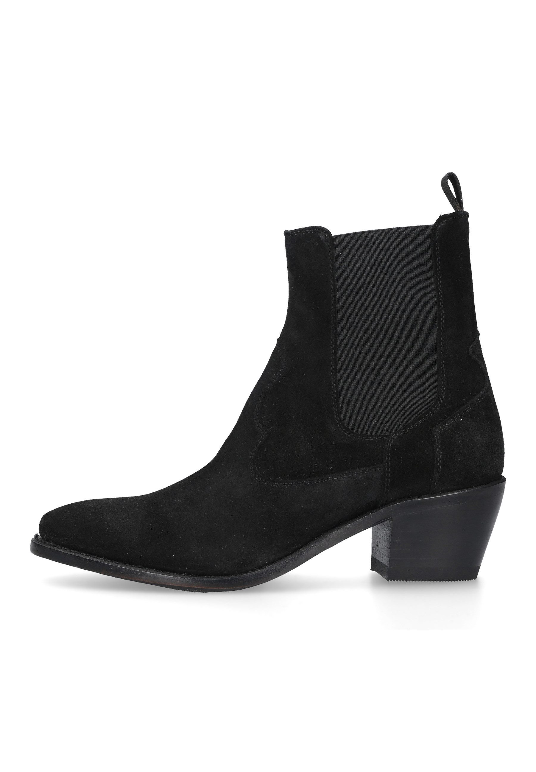 Henry Stevens Marla WCB Chelseaboots Damen Stiefelette mit Absatz handgefertigt, Lederschuh