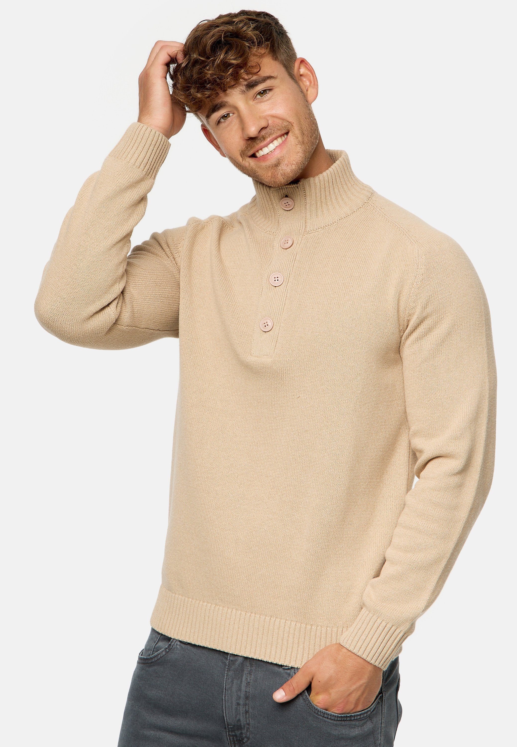 Indicode Strickpullover Herren INIsalu Pullover Herrenpullover günstig online kaufen