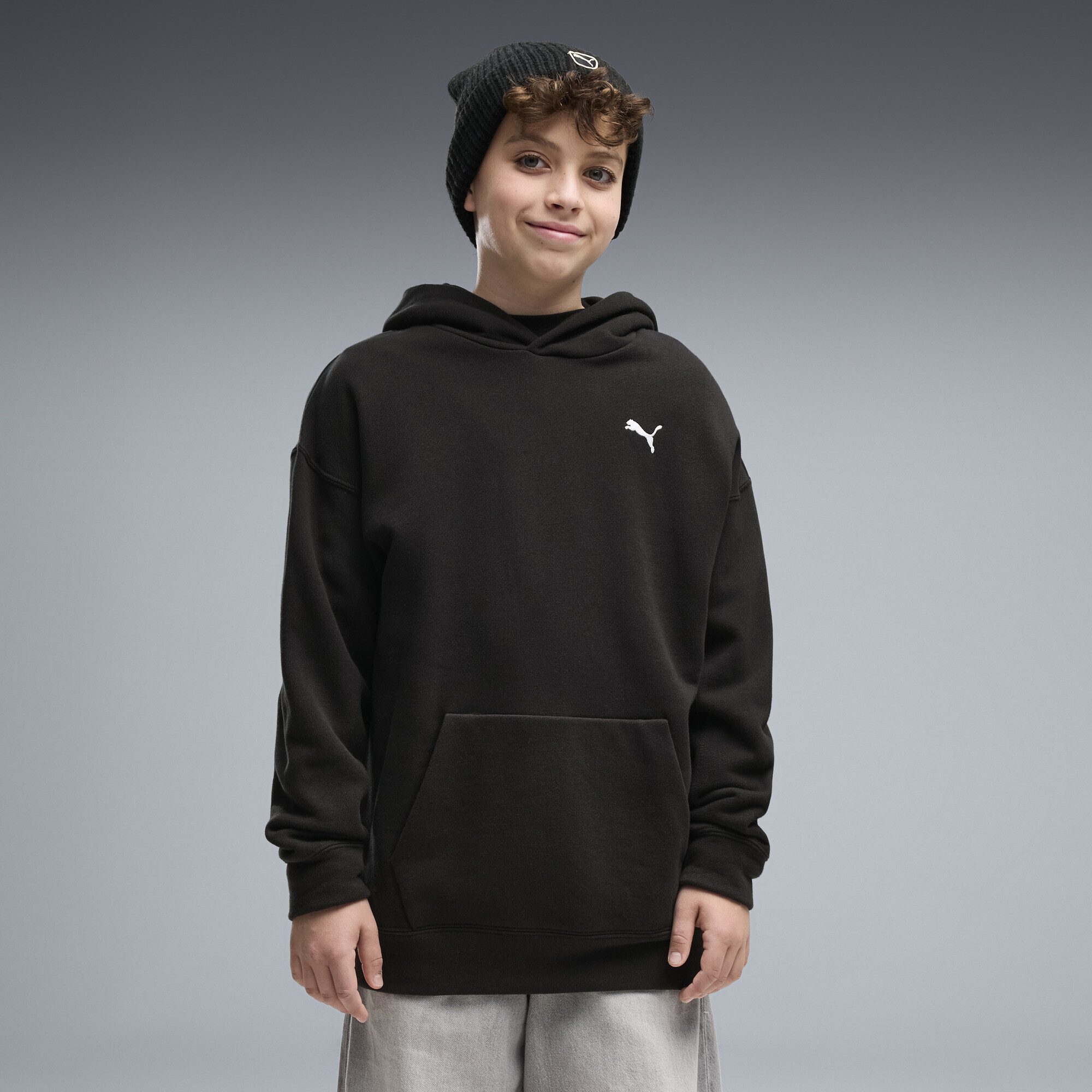 PUMA Hoodie Essentials Oversized Boxy Hoodie Jungen