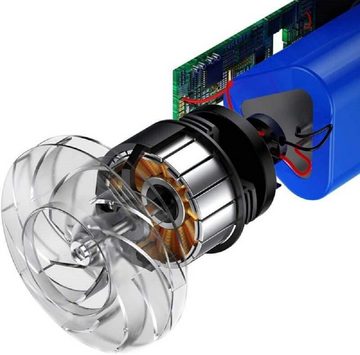 Baseus Hand-und Stielstaubsauger Capsule tragbarer Kabelloser Vakuum Staubsauger