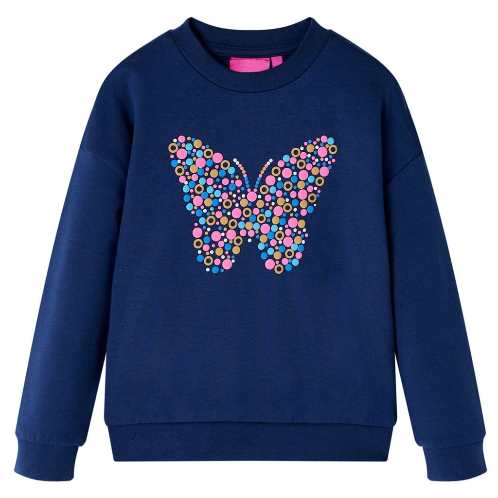 Sweatshirt Kinder-Sweatshirt Marineblau 92