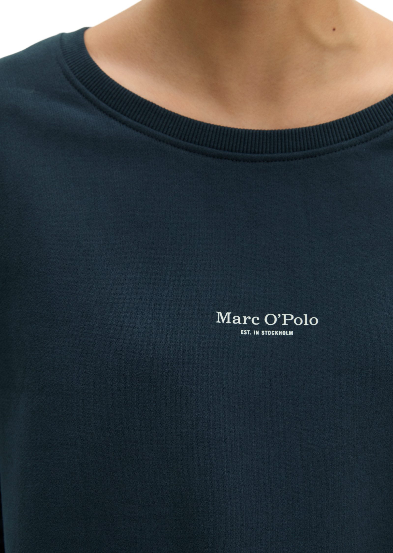 Marc O'Polo Sweatshirt mit gepeachter Oberfläche – Bild 4 von 5