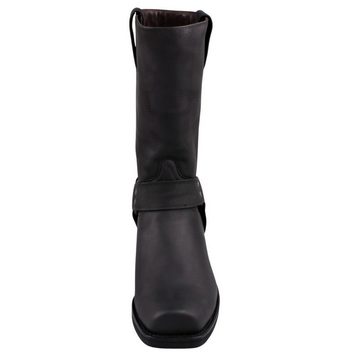 Sendra Boots 8833-Nobuk Negro Hidro Stiefel