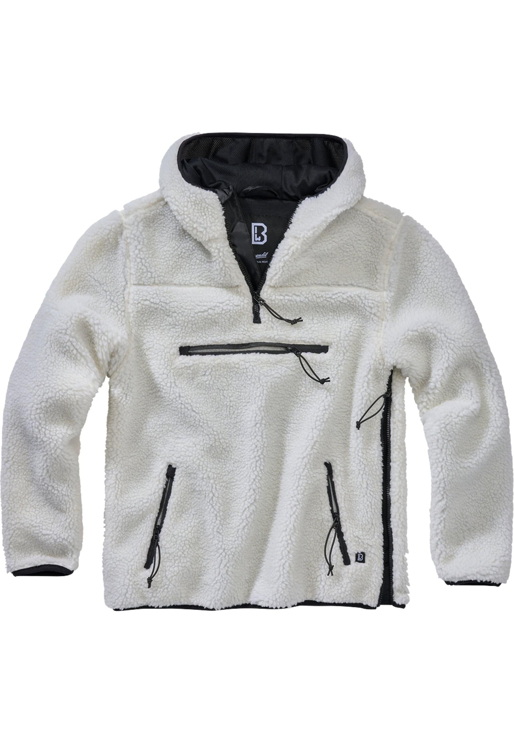 Brandit Anorak "Brandit Herren Teddyfleece Worker Jacket", (1 St.), mit Kap günstig online kaufen