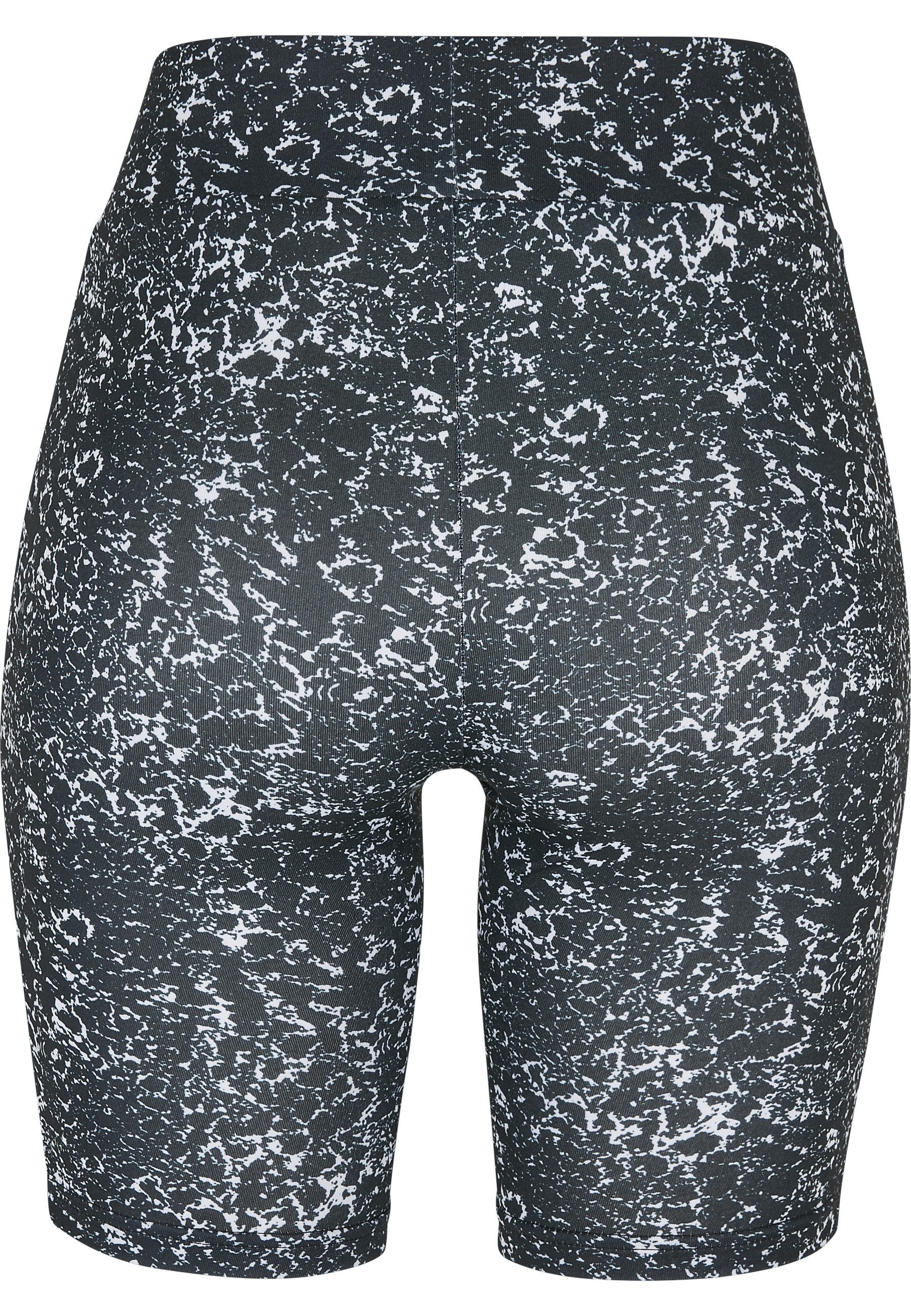 URBAN CLASSICS Radlerhose Urban Classics Damen Ladies Tie Dye High Waist Cy günstig online kaufen
