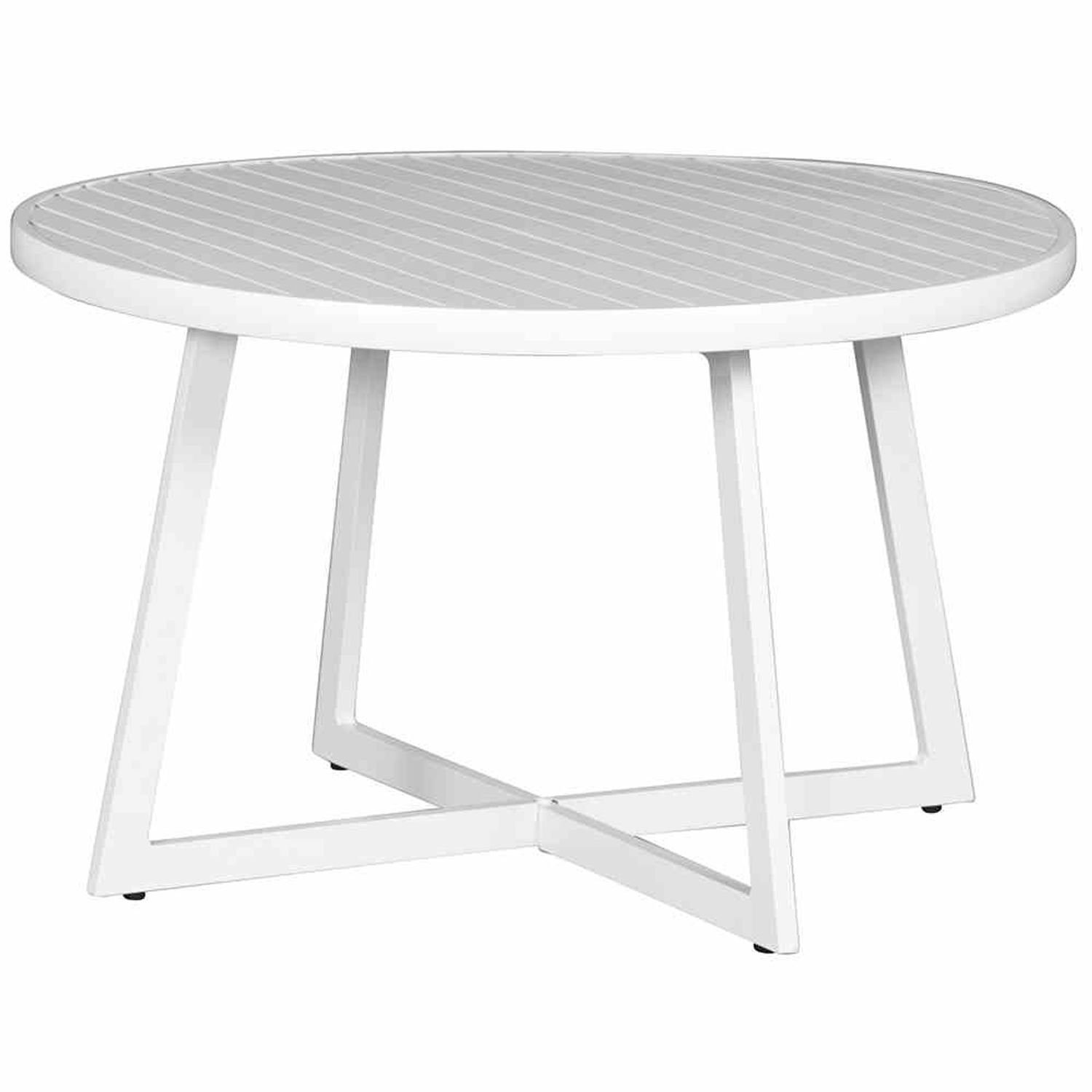 Siena Garden Tischplatte Lounge cm Gartentisch Gestell und matt- 70x45 Aluminium Tisch Ø Alexis