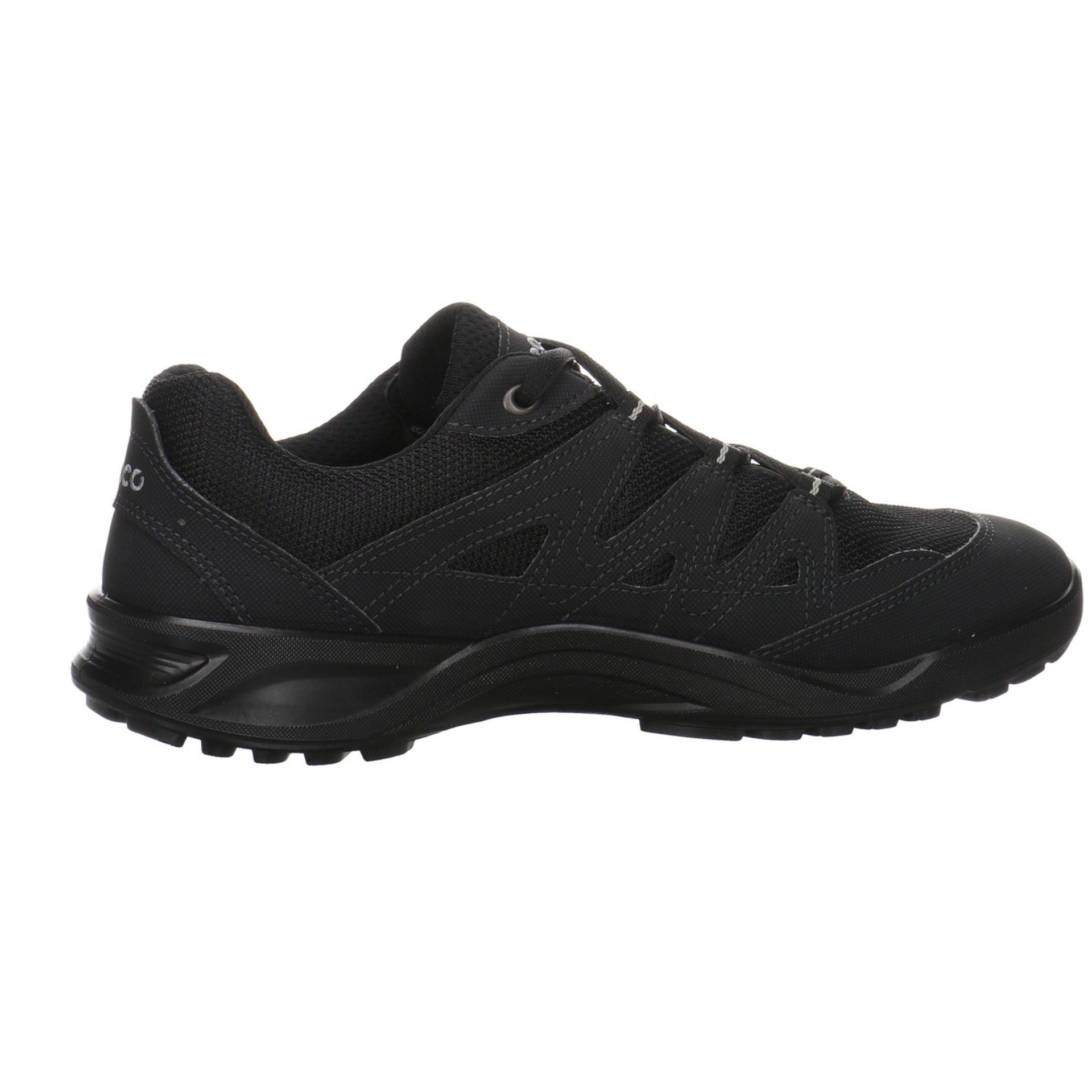 Outdoorschuh Textil black/black Schnürhalbschuhe Damen Ecco