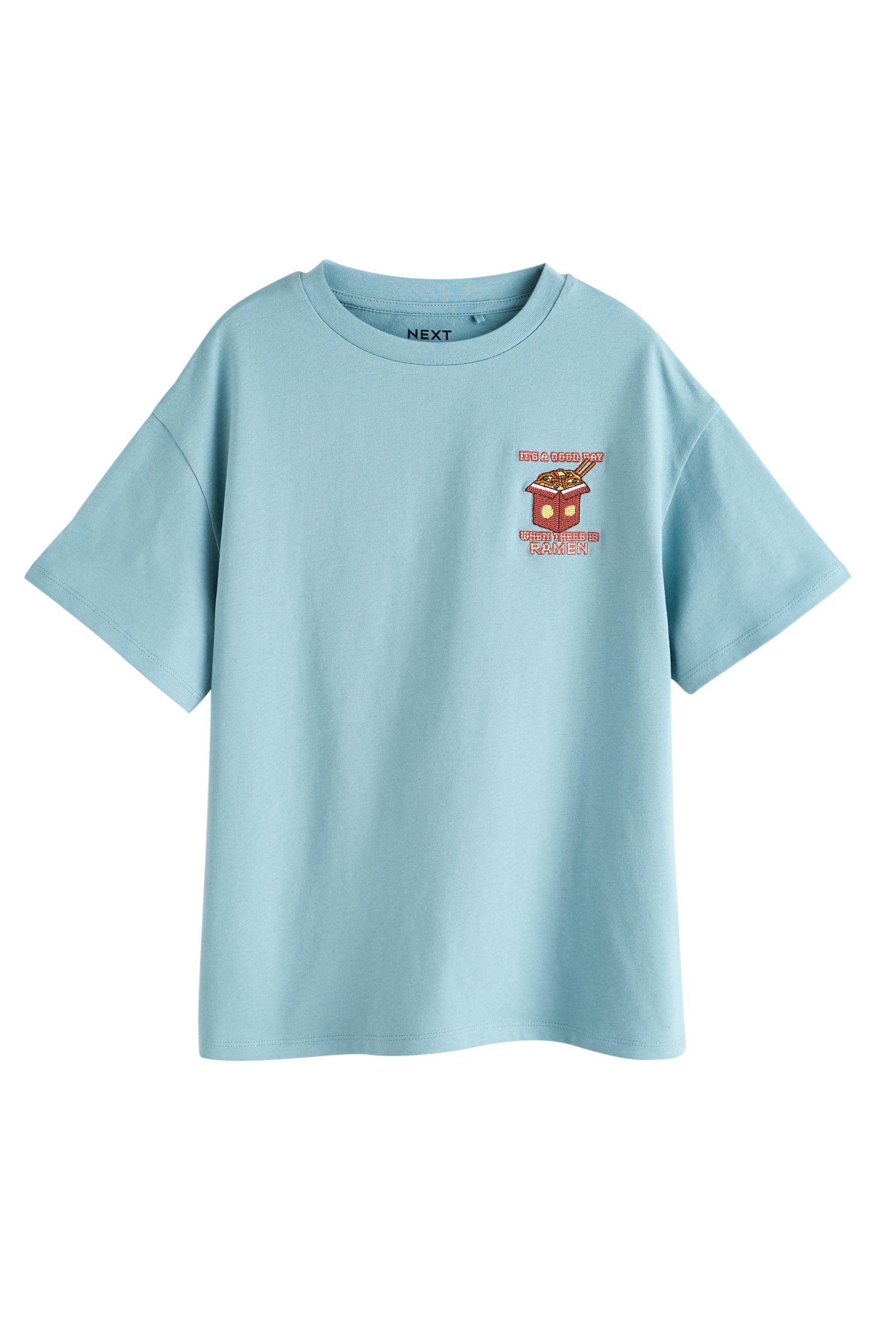 Oversize-Shirt T-Shirt mit übergroßem Grafikdruck
