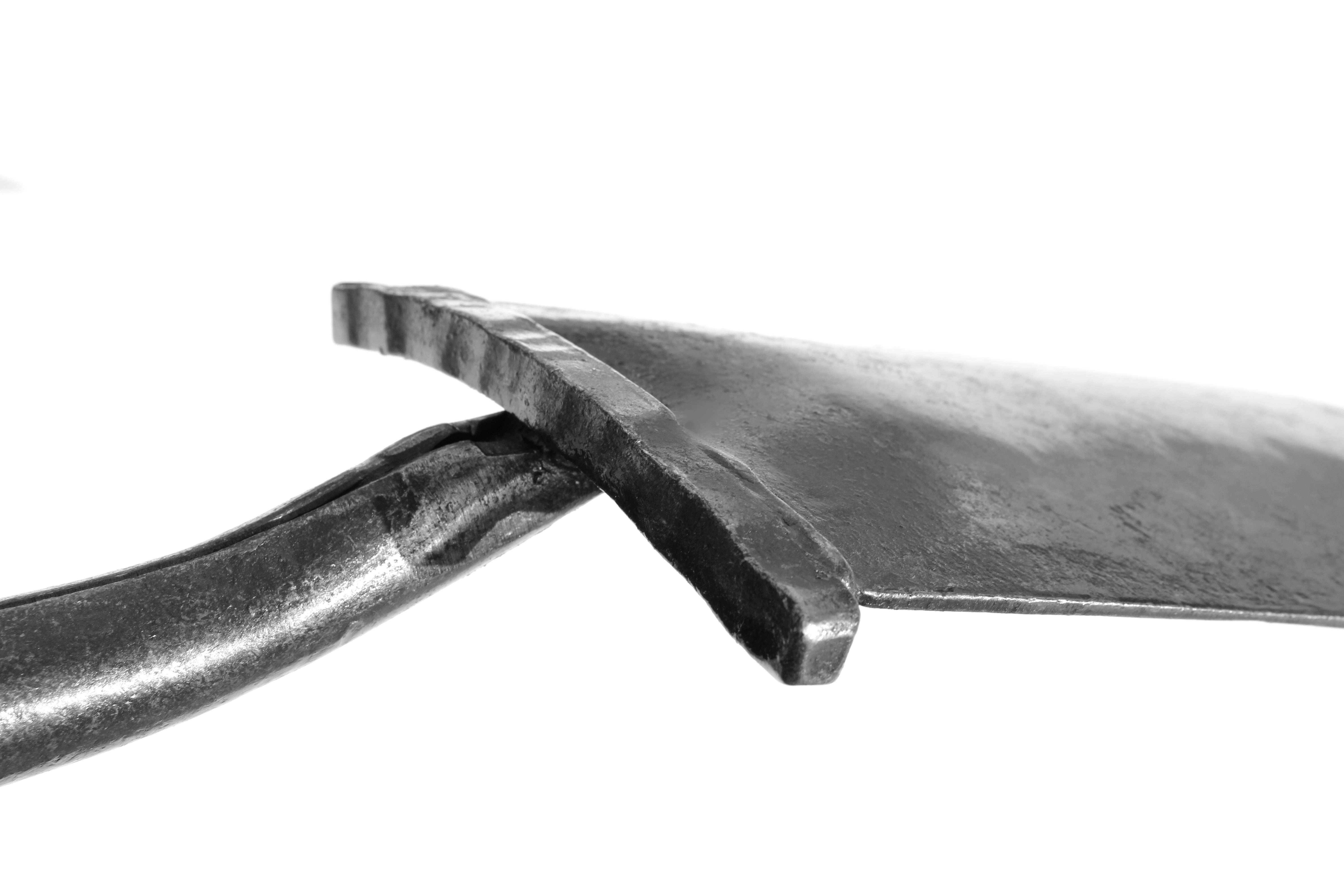 Krumpholz Spaten Spitzspaten (aus einem und (80 cm) 1770 Nr. geschmiedet) Eschen-T-Stiel mit Form" Stück Tritt Stahl "Englische