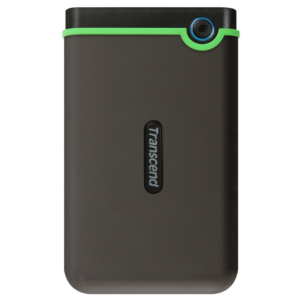 Transcend HDD externe Festplatte StoreJet 25M3 2,5 Zoll 2TB USB Typ C iron gray externe HDD-Festplatte