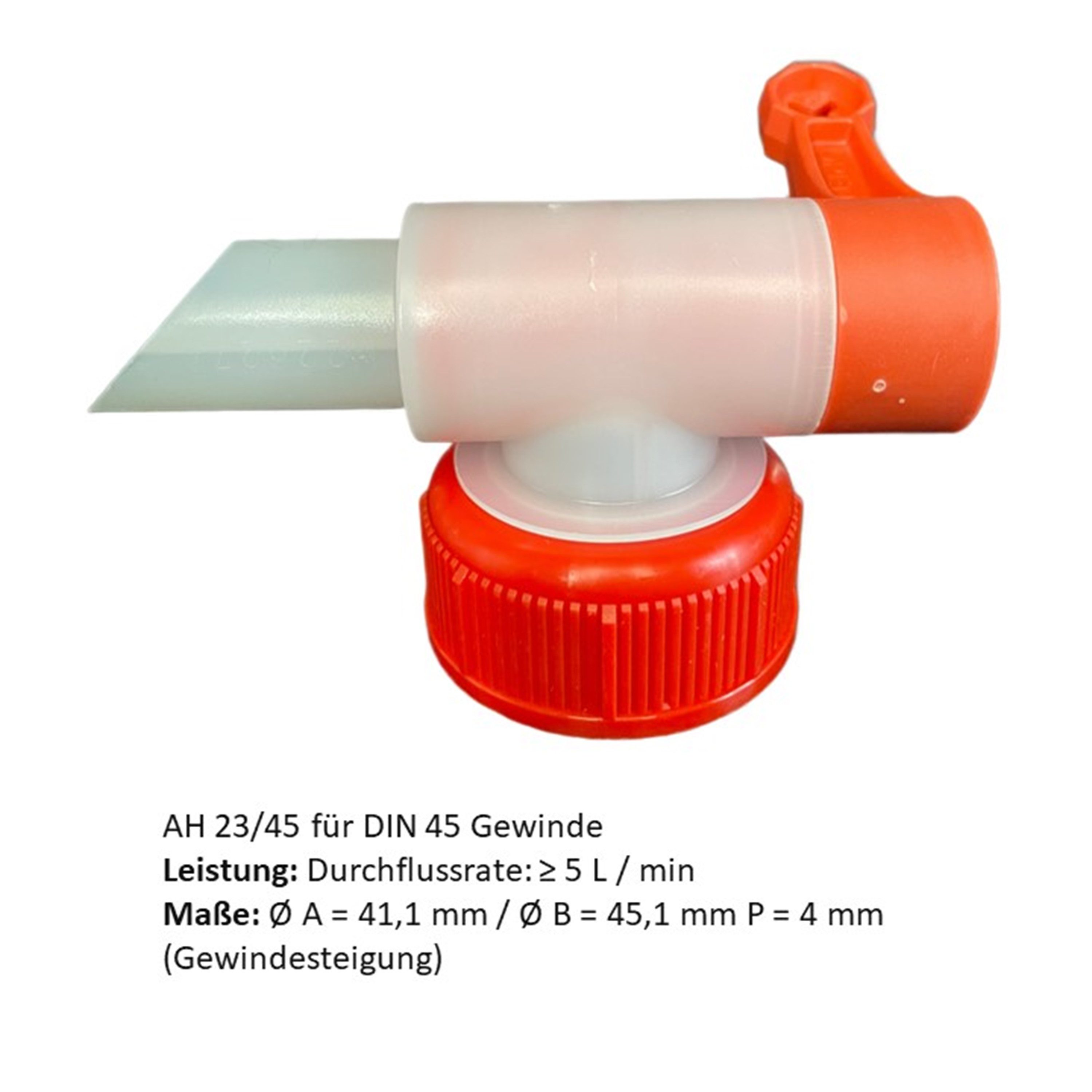 Fluxx Auslaufventil Sabeu FLUXX Ausgießhähne Serie AH23, (Auslaufhahn), Lebensmittelkonform