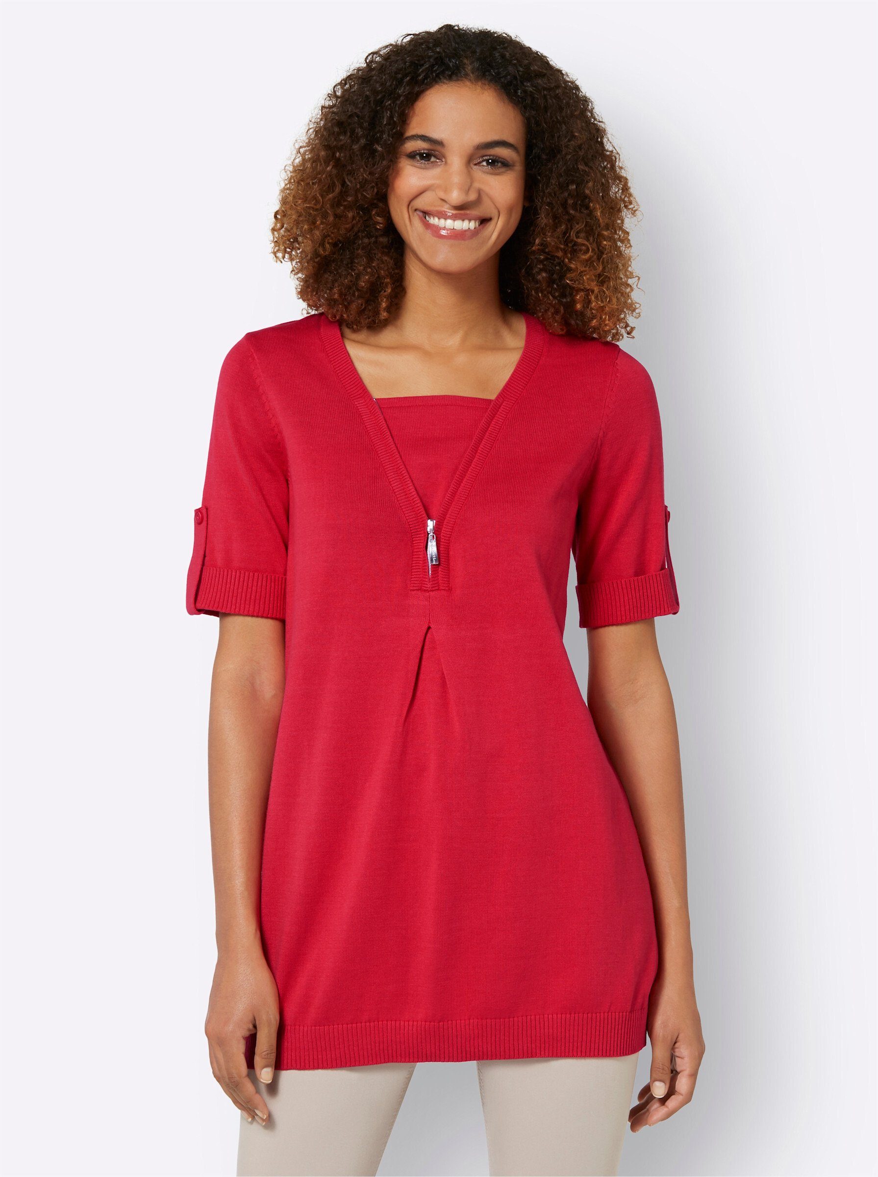 Witt Strickpullover Kurzarmpullover . günstig online kaufen