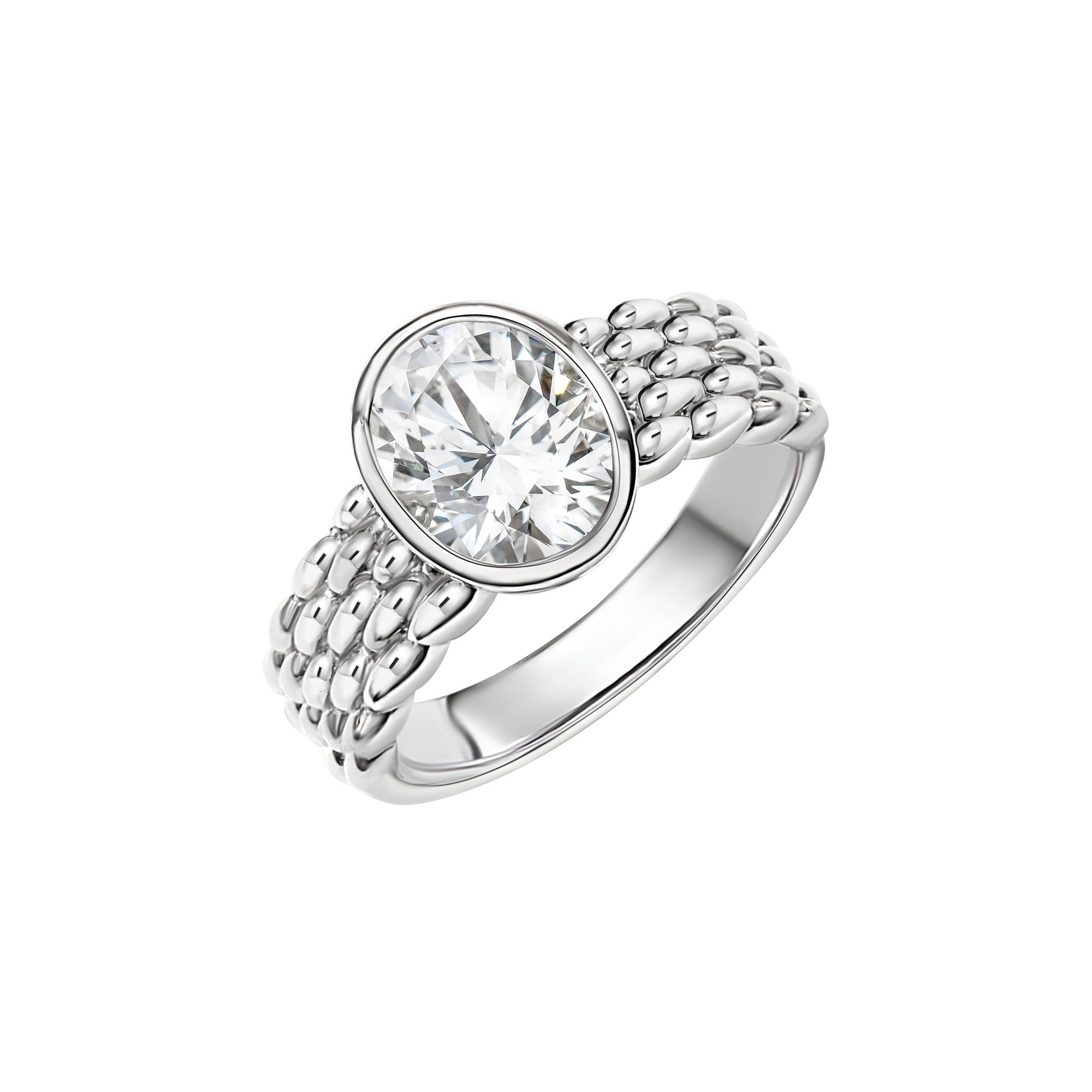 Zeeme Fingerring 925/- Sterling Silber rhodiniert günstig online kaufen