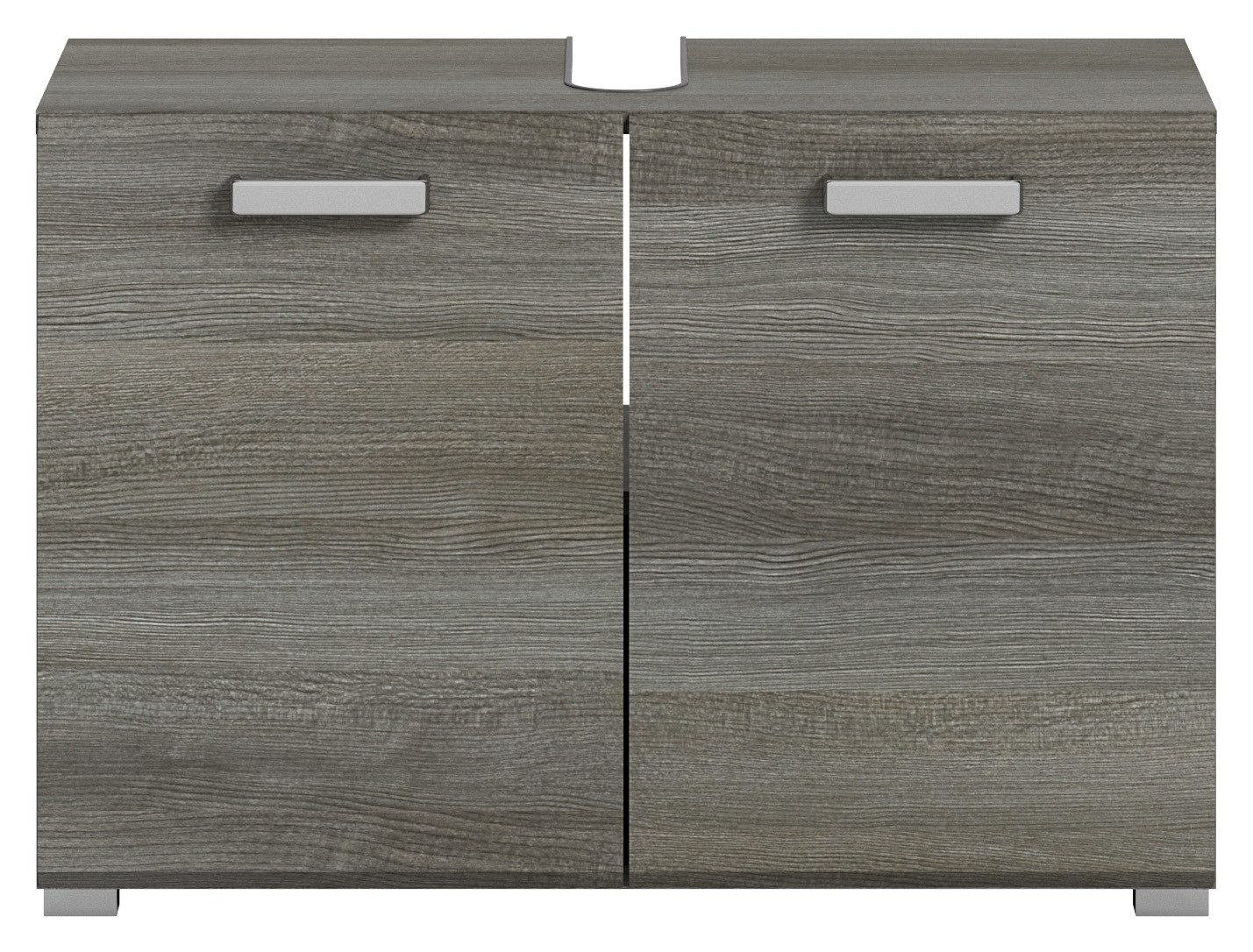 xonox.home Waschbeckenunterschrank Silver 80x55x37 cm günstig online kaufen
